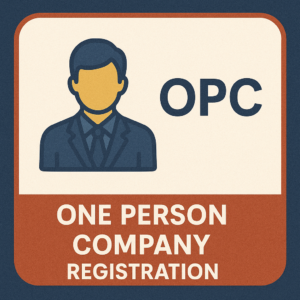 One Person Company (OPC) Registration