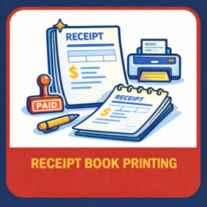 Receipt Book Printing