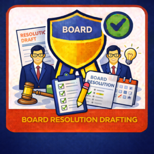 Board Resolution Drafting