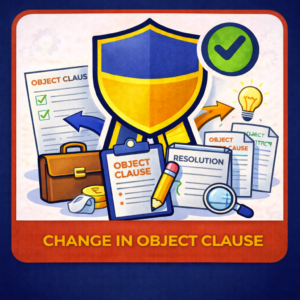 Change in Object Clause