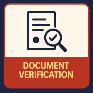 Document Verification
