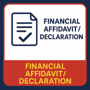 Financial Affidavit / Declaration