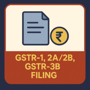 GSTR-1, 2A/2B, GSTR-3B Filing
