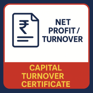 Net Profit / Turnover Certificate