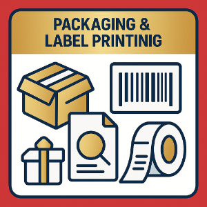 Packaging label printing