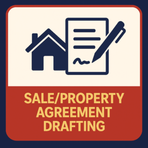 Sale/Property Agreement Drafting