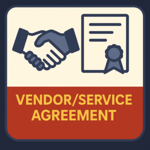 Vendor/Service Agreement
